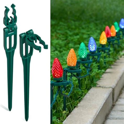 Amazon.com: Christmas Light Lawn Stakes.